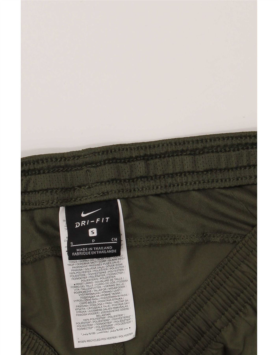 Nike Herren Graphic Regular Sport Shorts Small Grün Polyester Sport