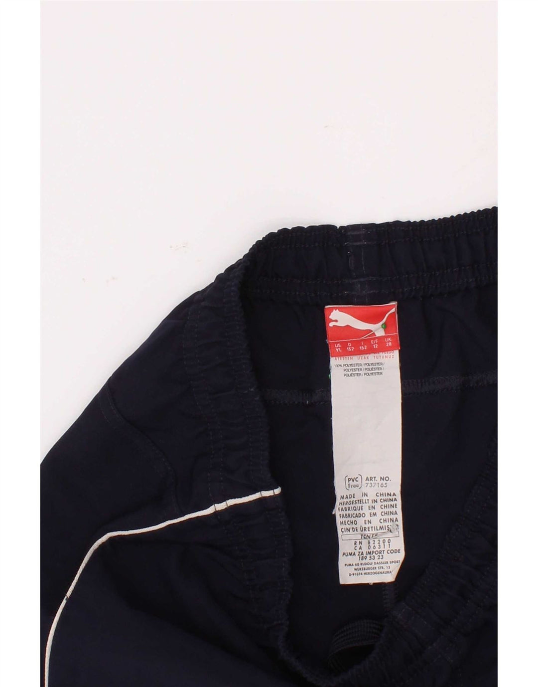 Puma Jungen Ireland Sport Shorts 11-12 Jahre Marineblau Polyester
