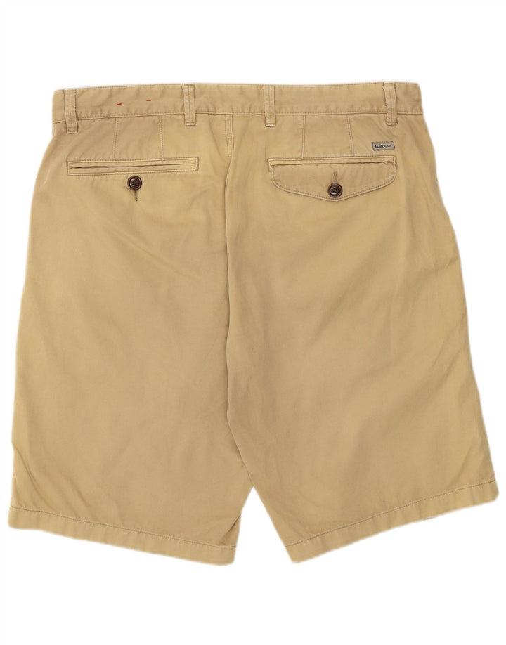 Barbour Herren-Chinoshorts mit normaler Passform, W36, große beige Baumwolle
