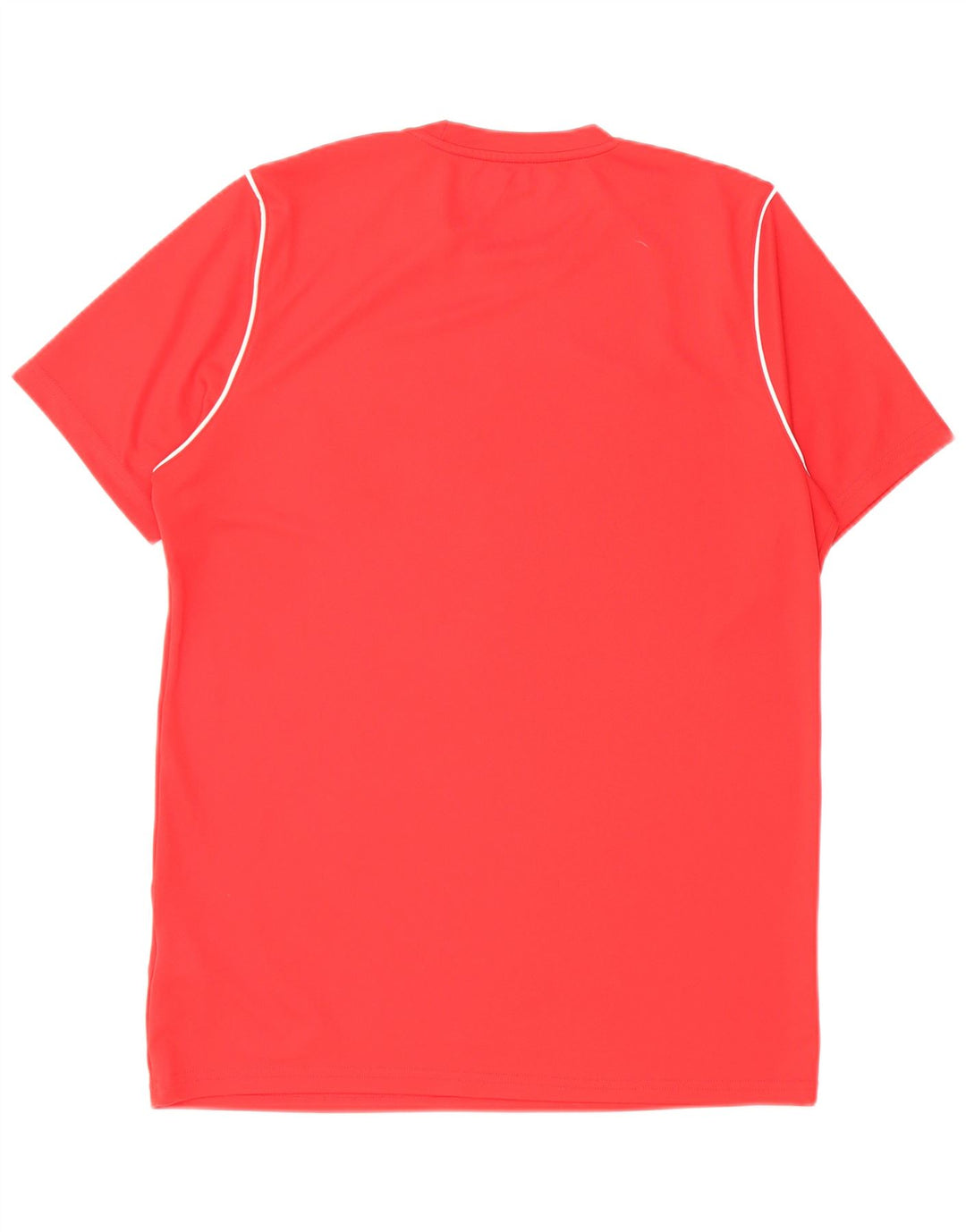 Nike Herren Dri Fit Slim Fit T-Shirt-Oberteil, großes rotes Polyester