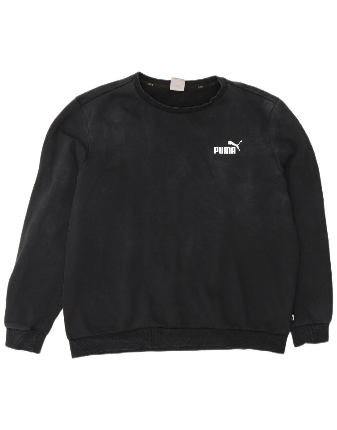 Puma Herren Sweatshirt Pullover XL Schwarz Baumwolle