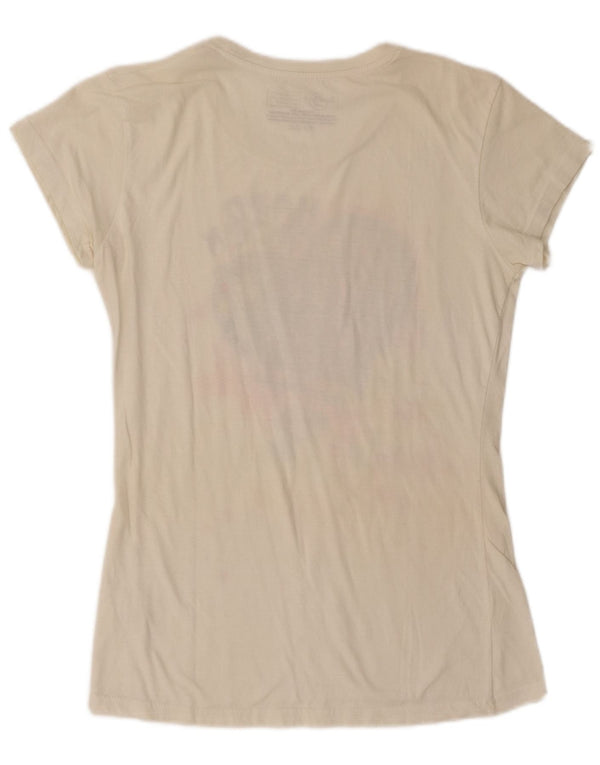 Hard Rock Cafe Mädchen Copenhagen Grafik T-Shirt Top 13–14 Jahre Large Weiß