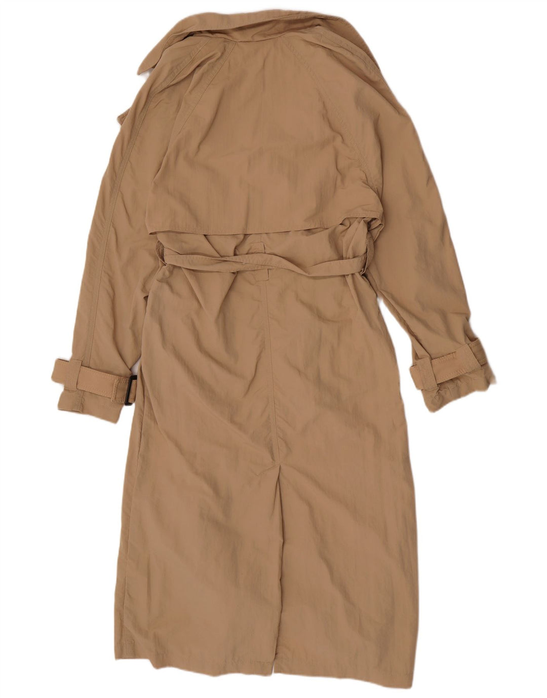 French Connection Damen Trenchcoat UK 10 Small Beige Polyamid