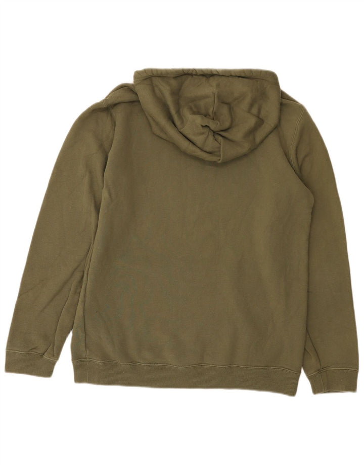 Converse Herren-Kapuzenpullover mit Grafik, Größe S, Khaki, Baumwolle