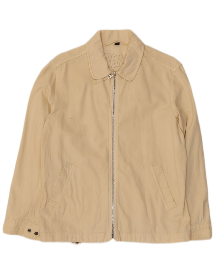 Murphy & Nye Herren Bomberjacke UK 38 Mittelbeige Baumwolle