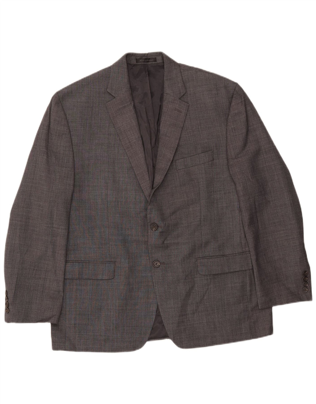 CHAPS Herren-Blazer mit 2 Knöpfen, UK 44, 2XL, graue Wolle