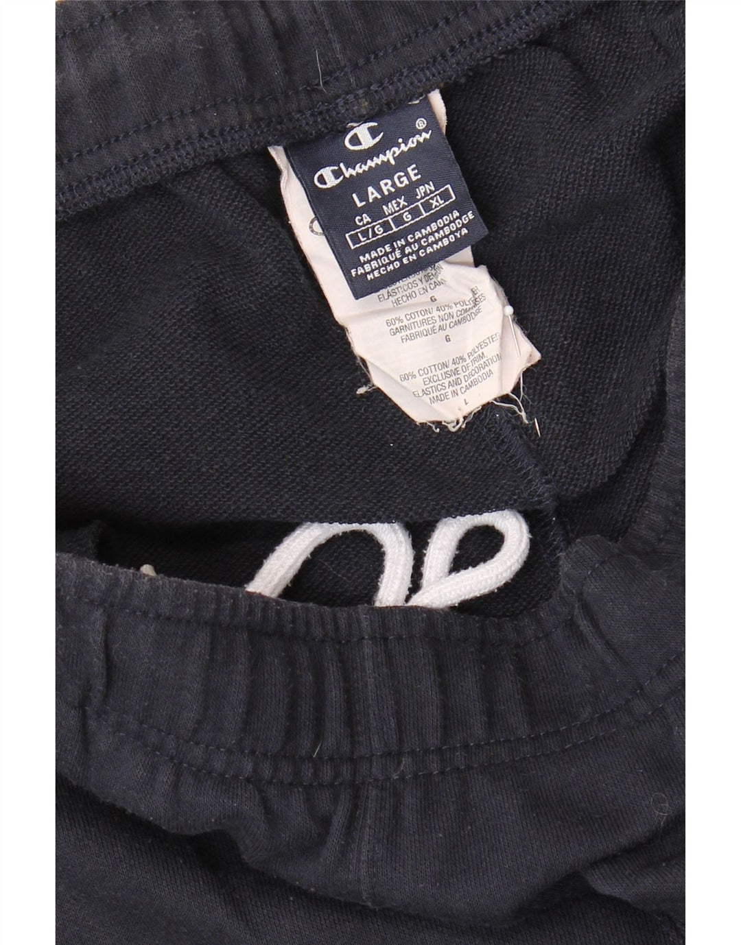 Champion Herren-Trainingshose, groß, marineblau, Baumwolle