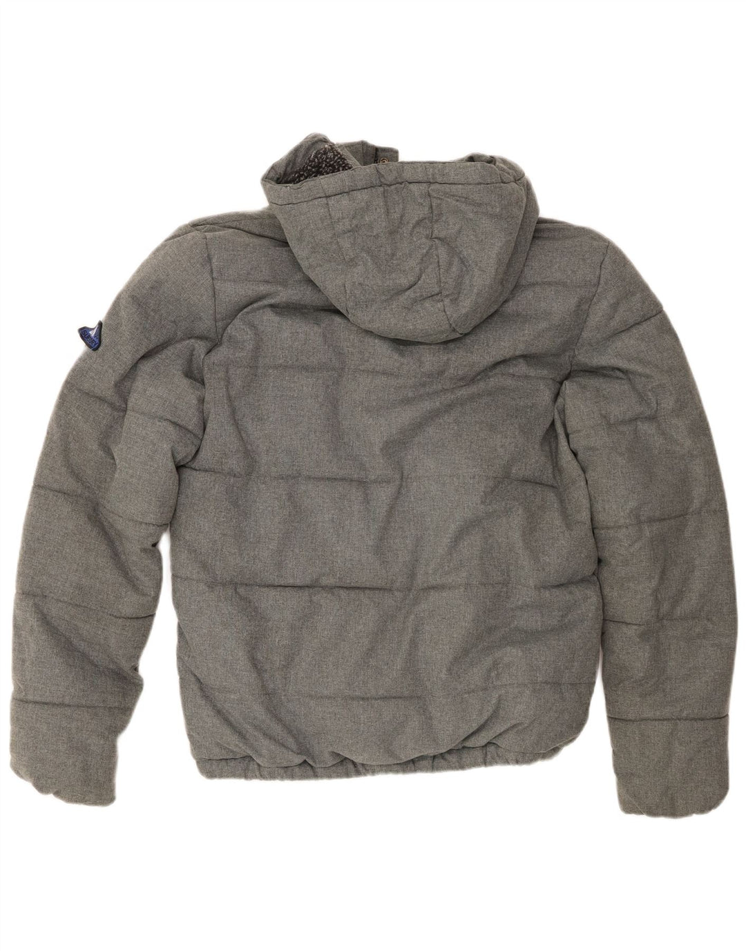 Superdry Herren Kapuzenjacke UIK 38 mittelgraues Polyester