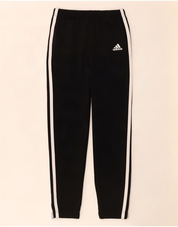 Adidas Jungen-Trainingshose, Jogginghose, 6–7 Jahre, schwarzes Polyester