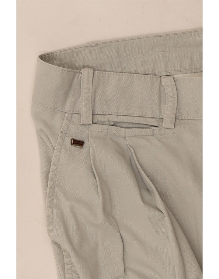 Carrera Damen Pegged Chino-Hose, Größe L, W32, L28, Grau