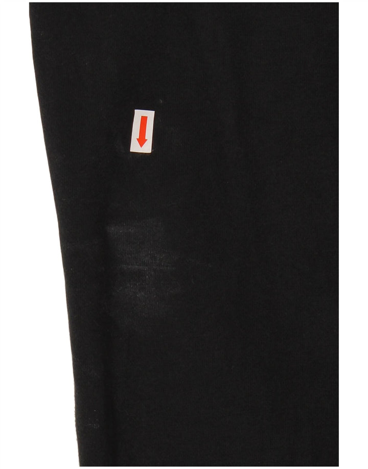 NIKE Mens Tracksuit Trousers Joggers Large  Black Cotton