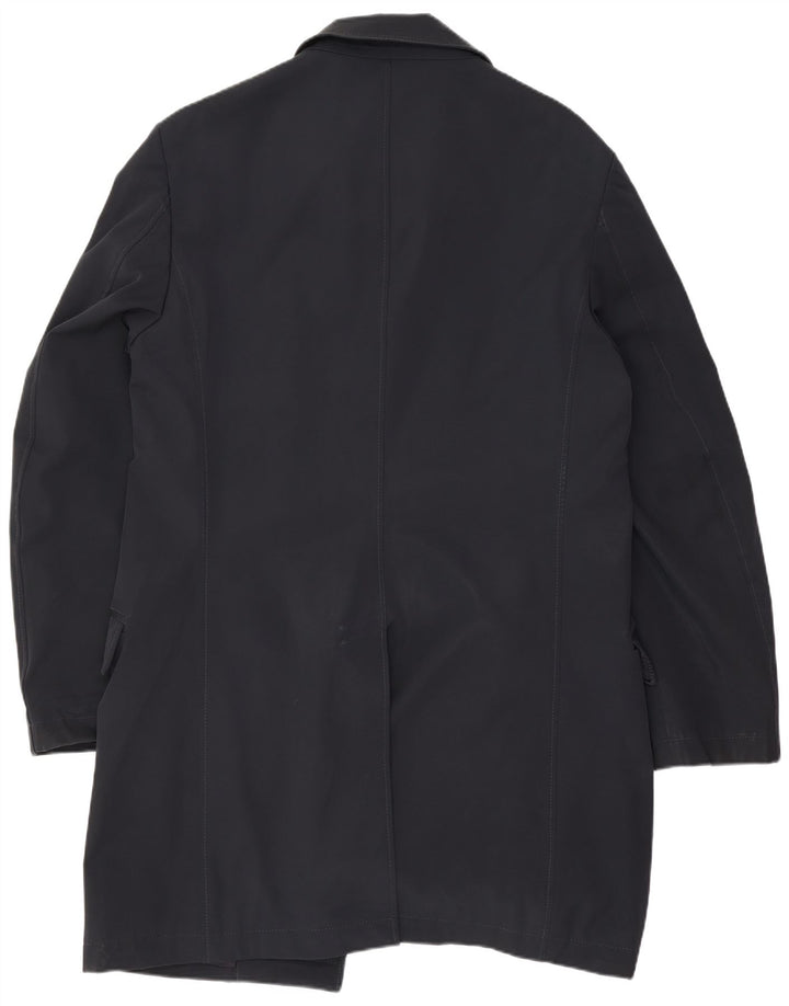 Fay Herrenmantel, UK 38, mittelmarineblau, Polyester, klassisch