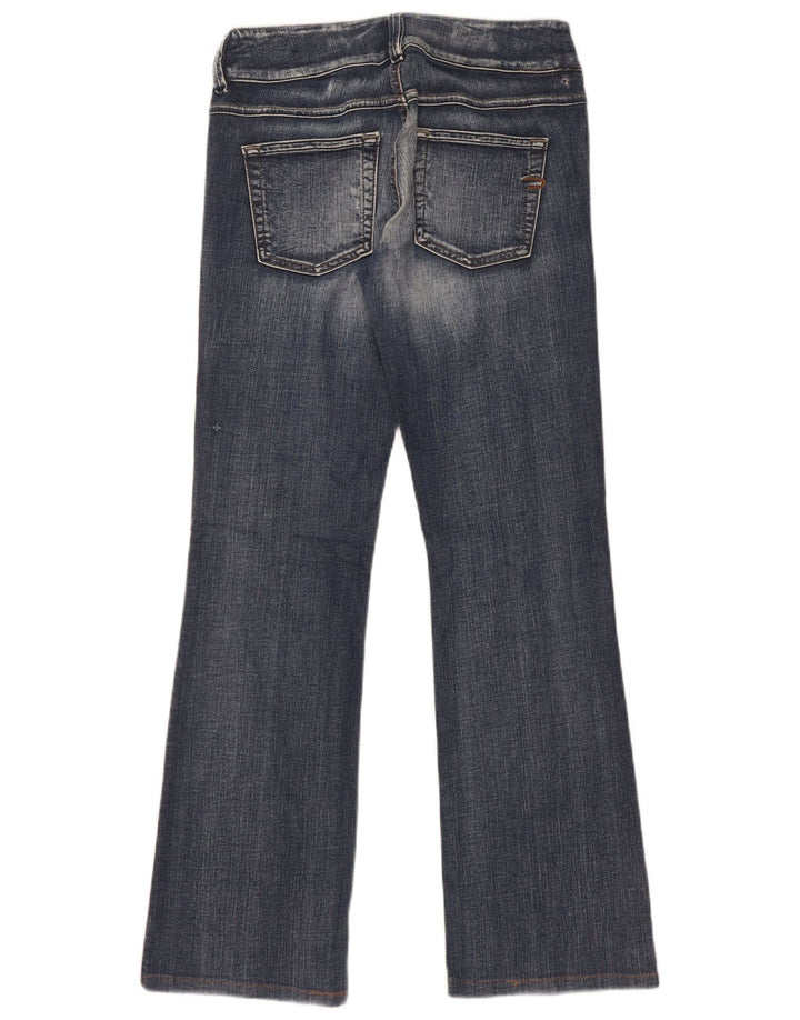 Diesel Damen Bootcut Jeans W27 L29 Blaue Baumwolle