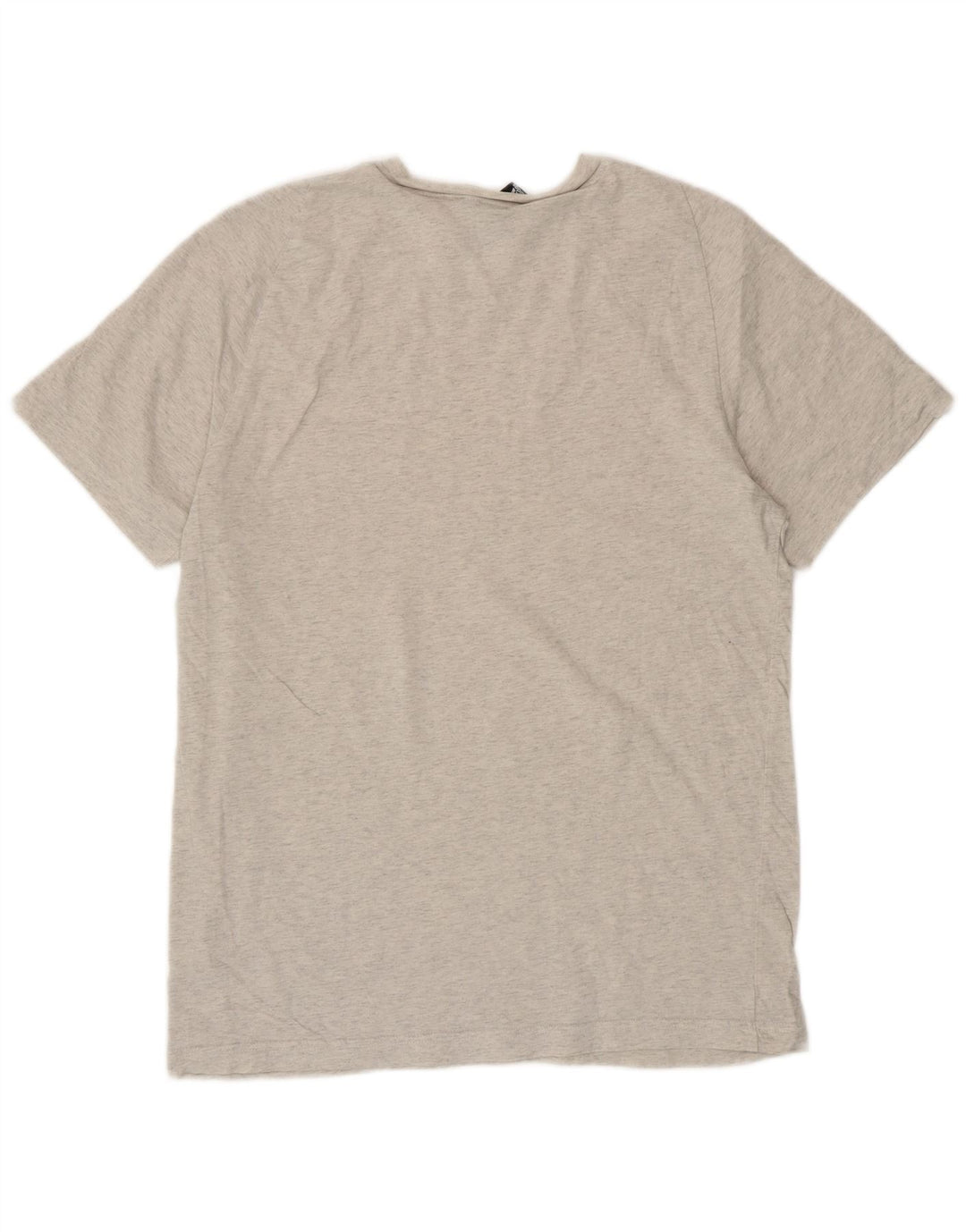 ADIDAS Mens T-Shirt Top Medium Grey Cotton