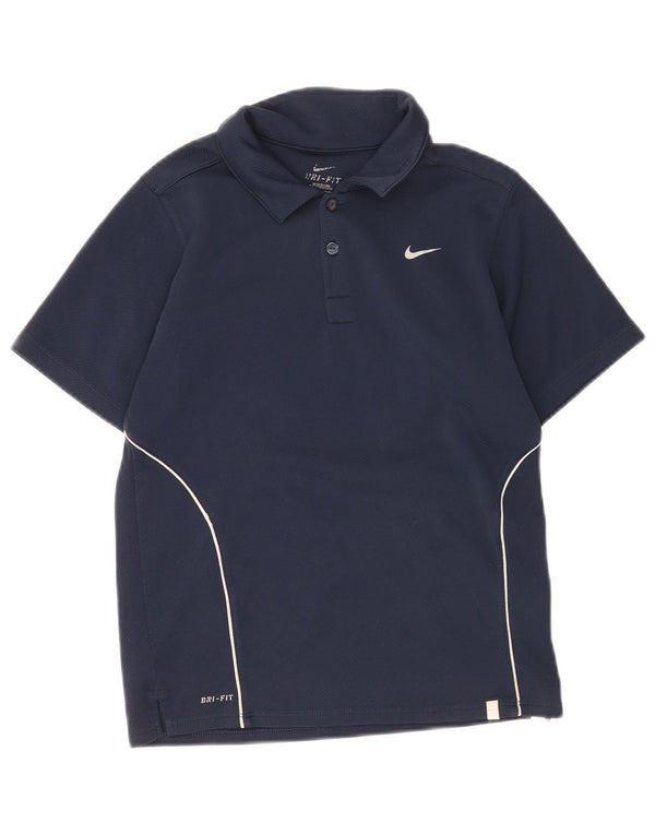 Nike Dri Fit Poloshirt für Jungen, 10–11 Jahre, mittelgroß, Marineblau