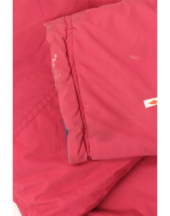 Diadora Damen Übergroßer gepolsterter Mantel UK 14 Mittelrosa Polyester