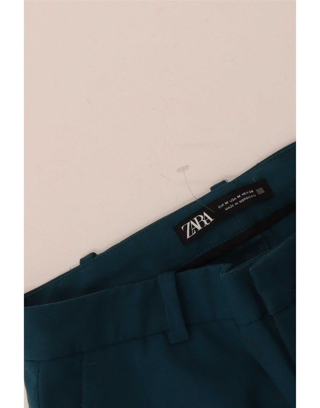 Zara Bootcut-Chinohose für Damen, mittelgroß, W28, L30, Blau