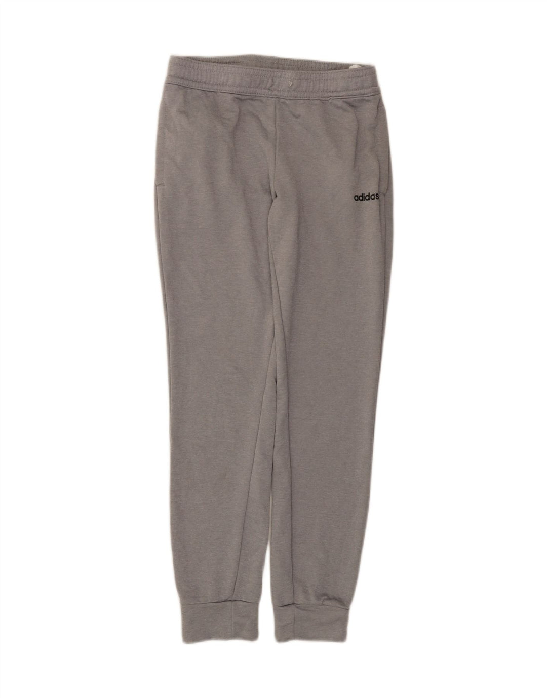 Adidas Damen Trainingshose Jogger UK 8/10 Small Grau Polyester