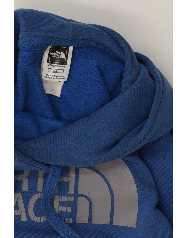 The North Face Herren-Kapuzenpullover mit Grafik, mittelblaue Baumwolle
