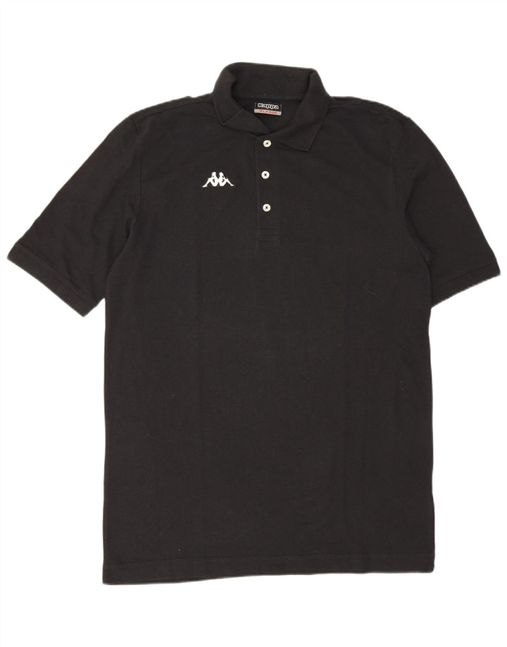 Kappa Herren Poloshirt XL Schwarz Baumwolle