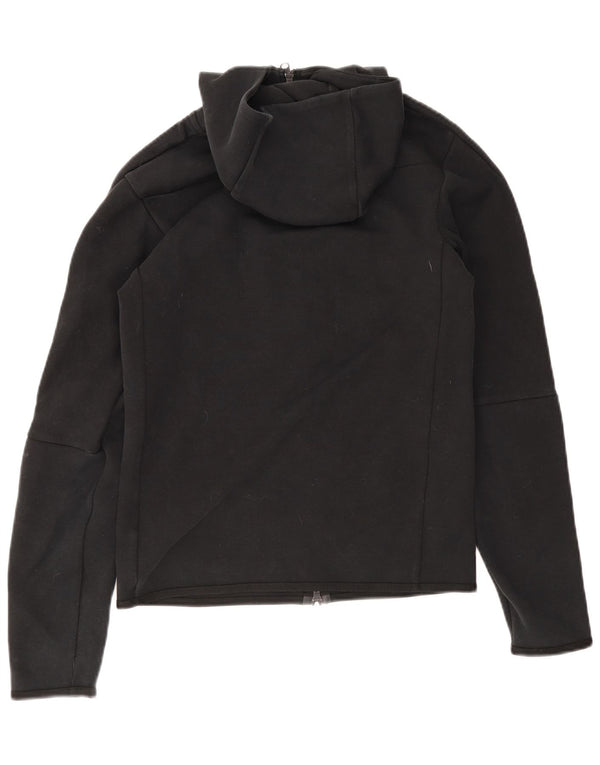 Nike Herren-Kapuzenpullover mit Reißverschluss, XS, schwarze Baumwolle