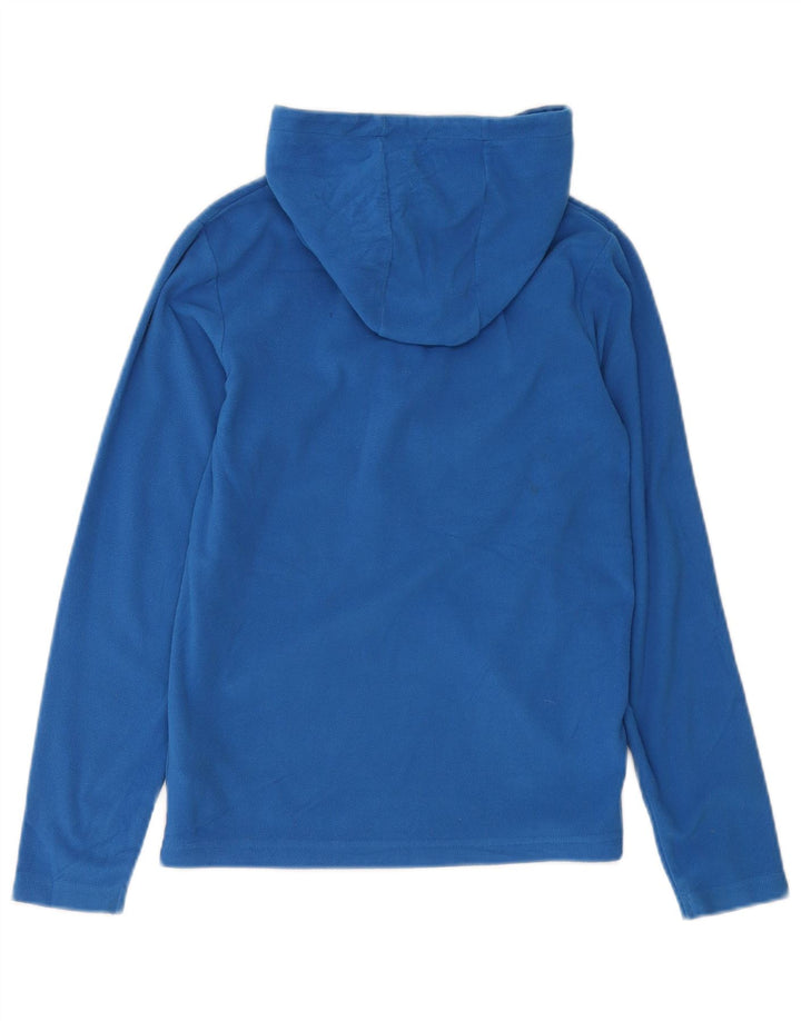 MOUNTAIN WAREHOUSE Jungen-Fleecepullover mit Kapuze und Reißverschluss, 11–12 Jahre, Blau