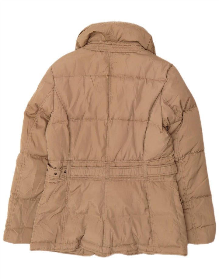 Max & Co. Wattierte Damenjacke UK 12 Medium Beige Polyester Classic