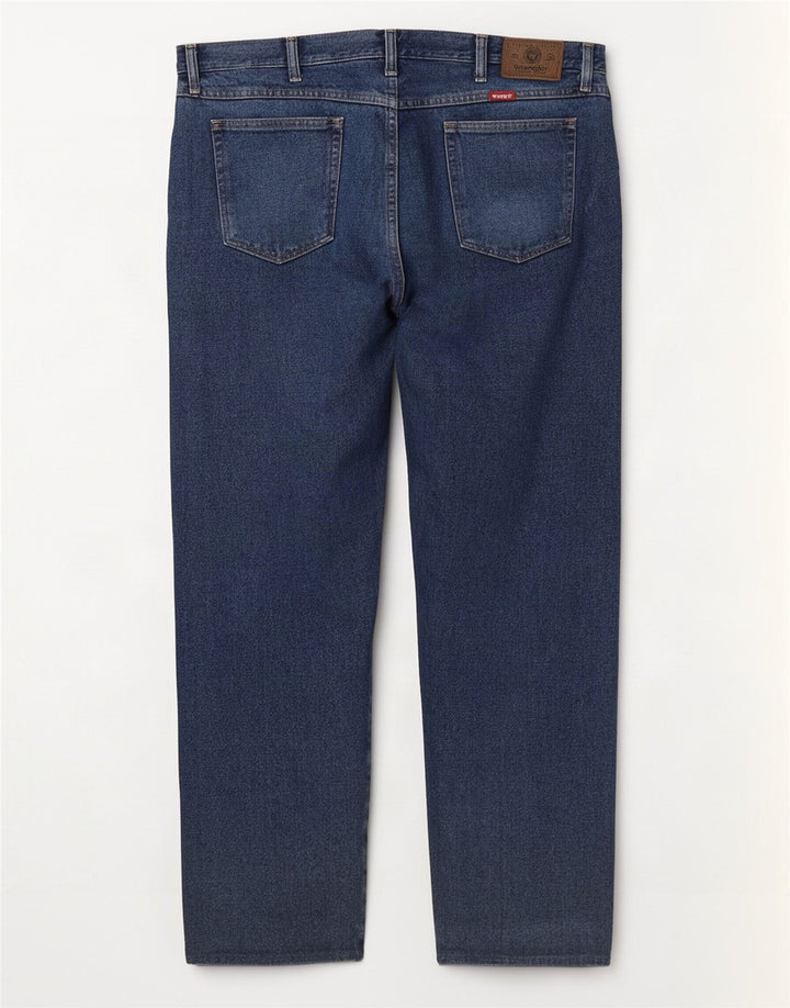 Wrangler Herren Straight Jeans W40 L30 Blaue Baumwolle