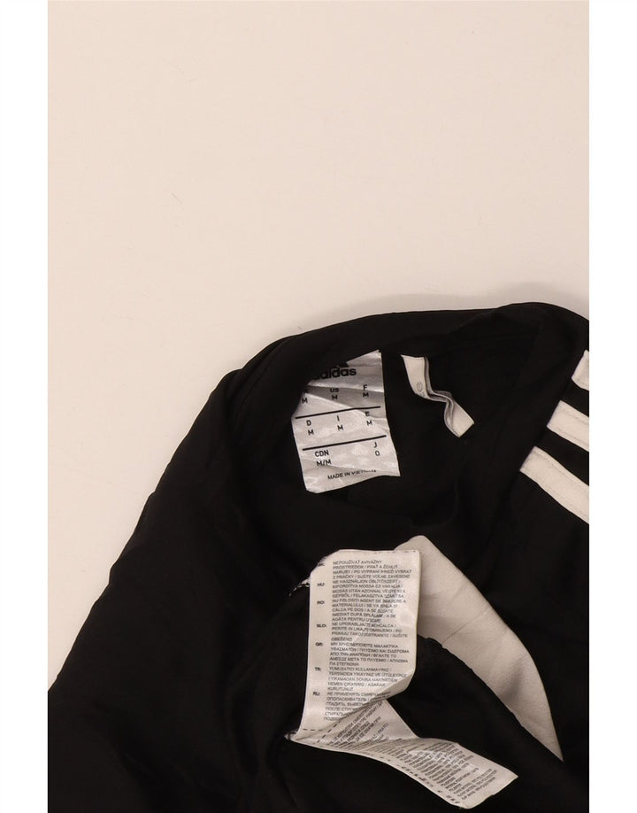 Adidas Herren Climalite T-Shirt Top Medium Schwarz Colourblock Polyester