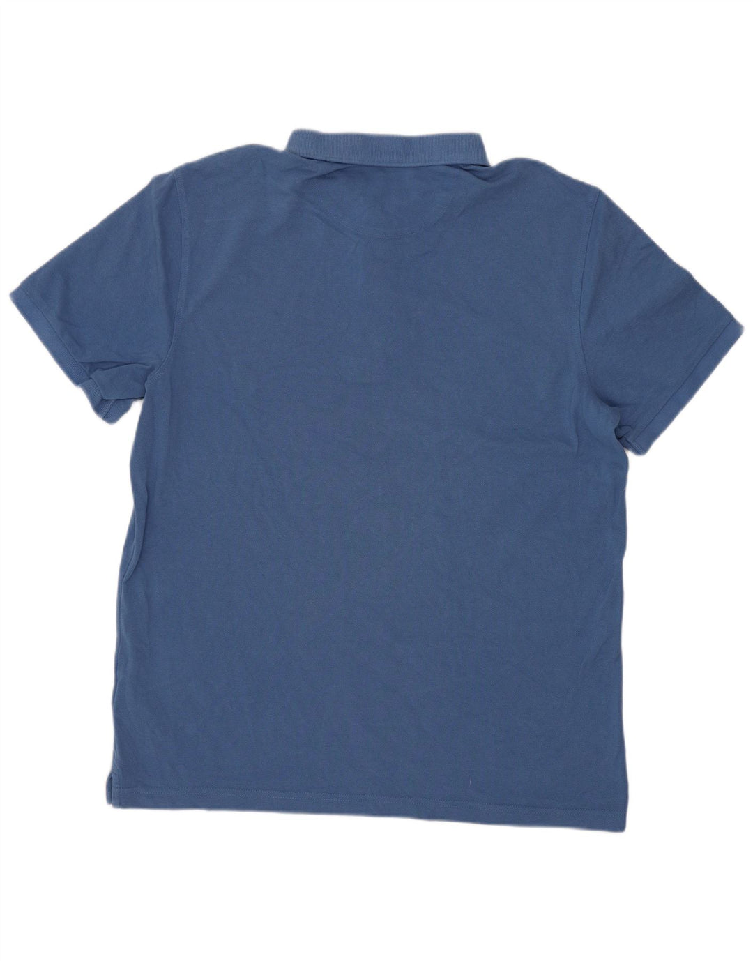 Farah Herren-Poloshirt, große blaue Baumwolle