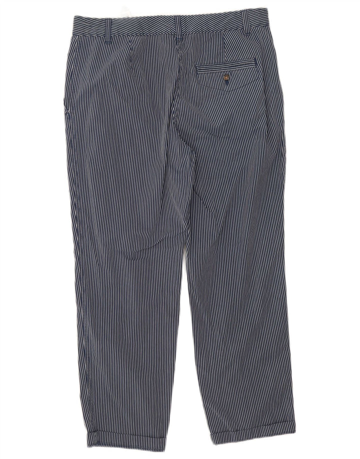 Marks & Spencer Damen-Hose, kurz geschnitten, UK 12, M, W32, L25, Marineblau