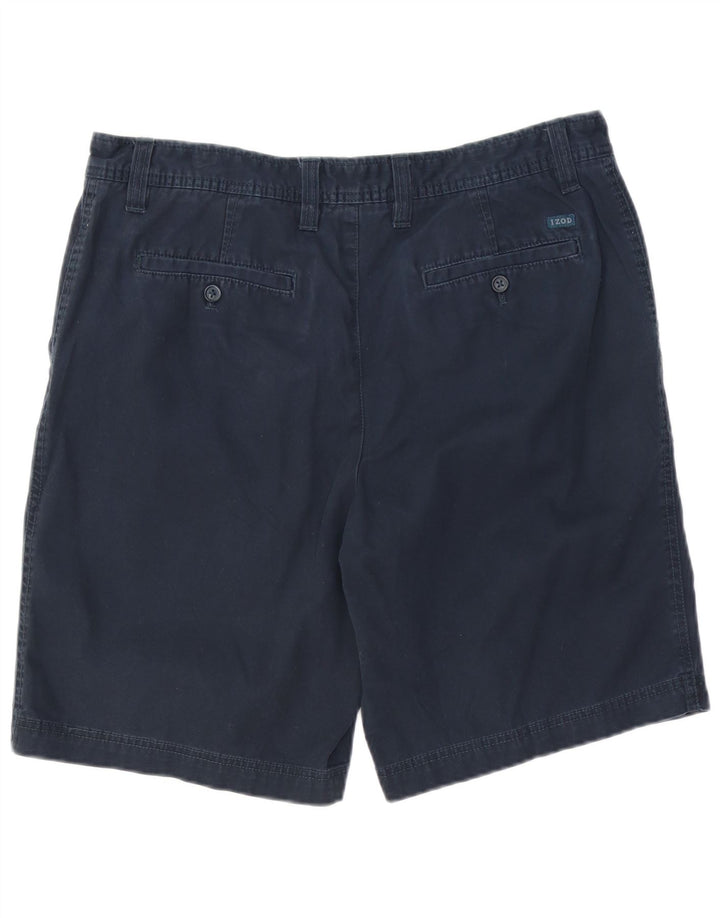 IZOD Herren Salzwasser-Chinoshorts W36 Große marineblaue Baumwolle