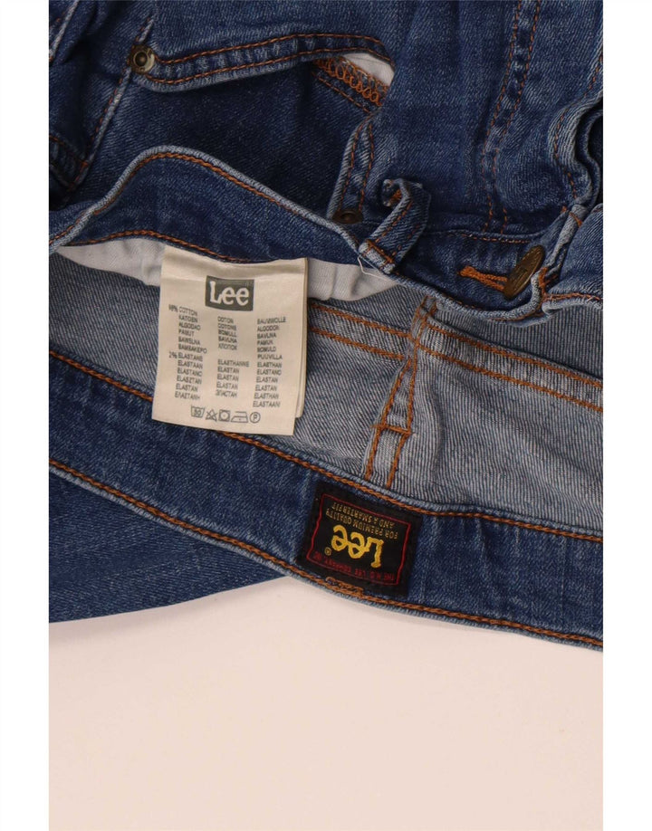 Lee Herren Powell Slim Jeans W30 L30 Blaue Baumwolle