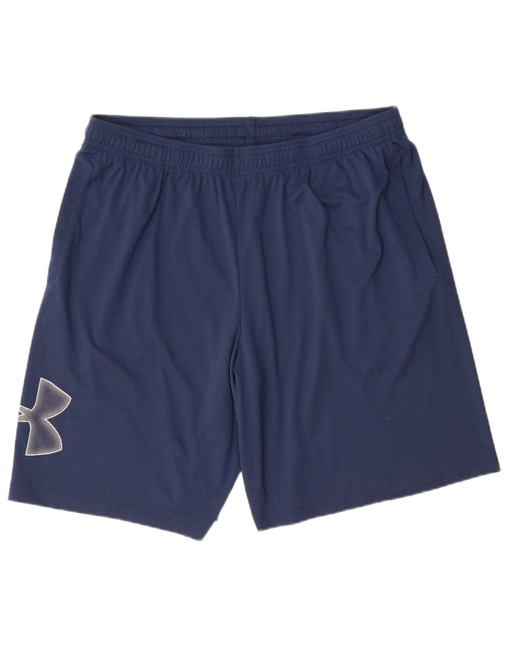 UNDER ARMOUR Herren Graphic Sport Shorts XL Marineblau Polyester