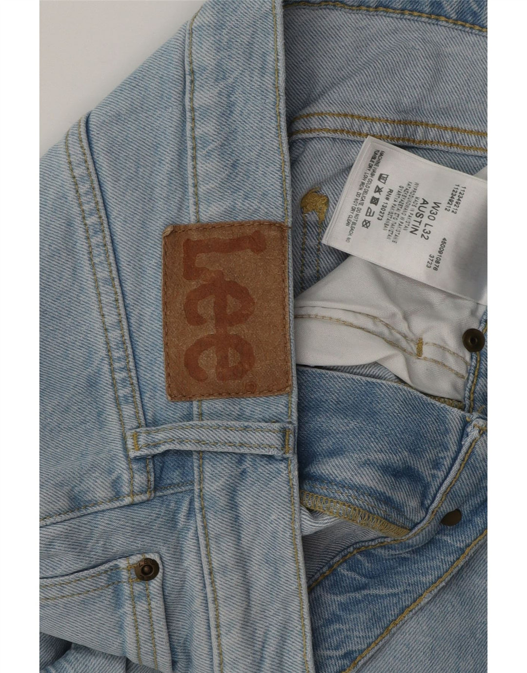 LEE Herren Austin Tapered Jeans W30 L30 Blaue Baumwolle
