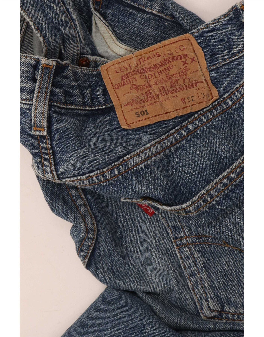 Levi's Herren 501 Straight Jeans W32 L34 Blau