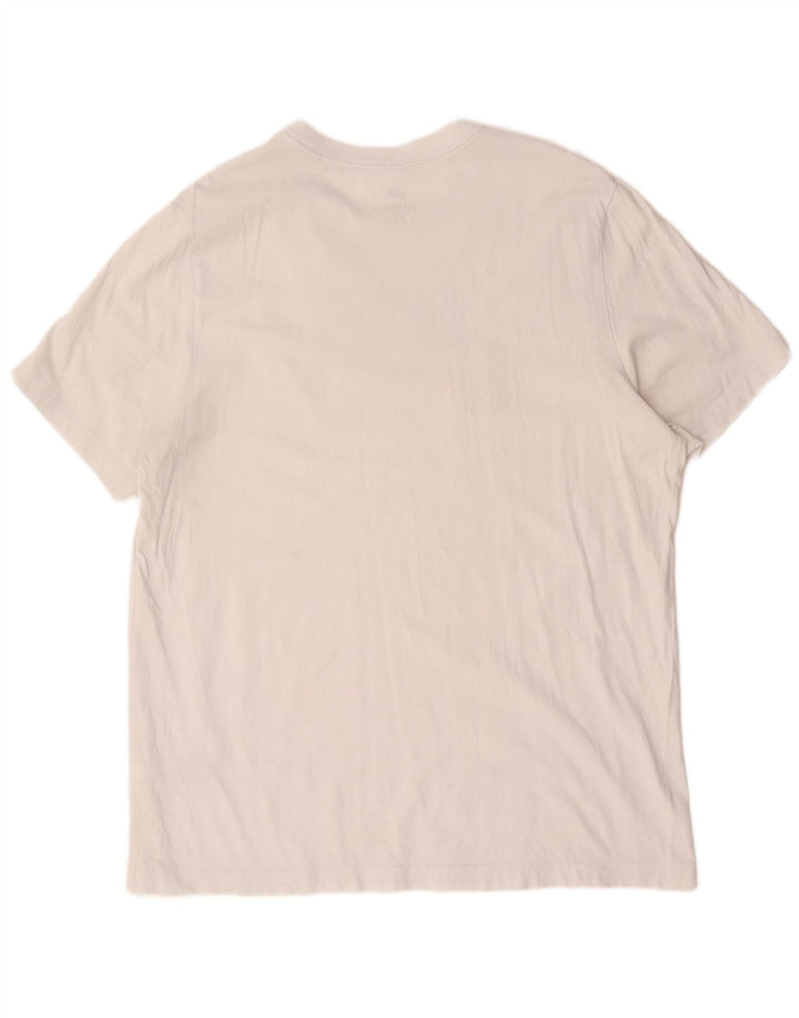 Nike Herren-T-Shirt mit Grafik, XL, weiße Baumwolle