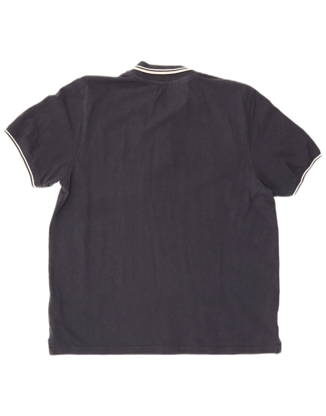 Jack Wills Herren-Poloshirt mit klassischer Passform, große marineblaue Baumwolle