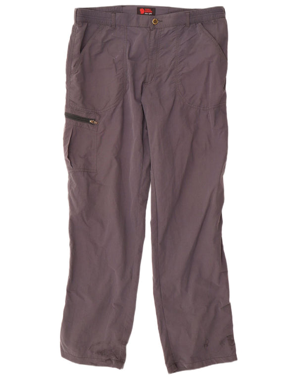 Fjall Raven Herren gerade Cargohose IT 50 Large W34 L33 Graues Nylon