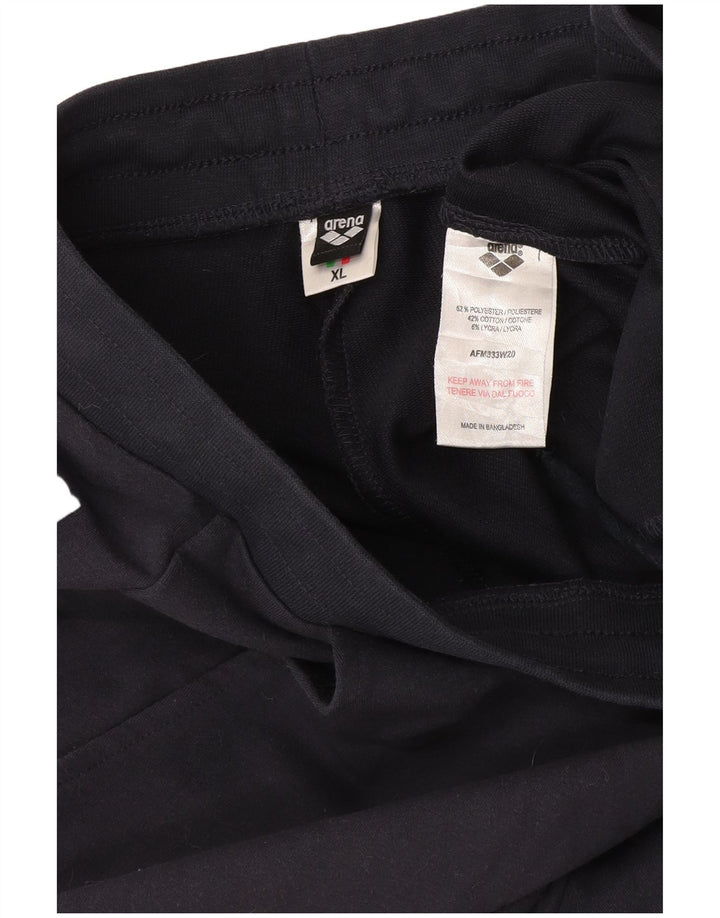 Arena Herren-Trainingshose mit Grafik, XL, Marineblau, Polyester