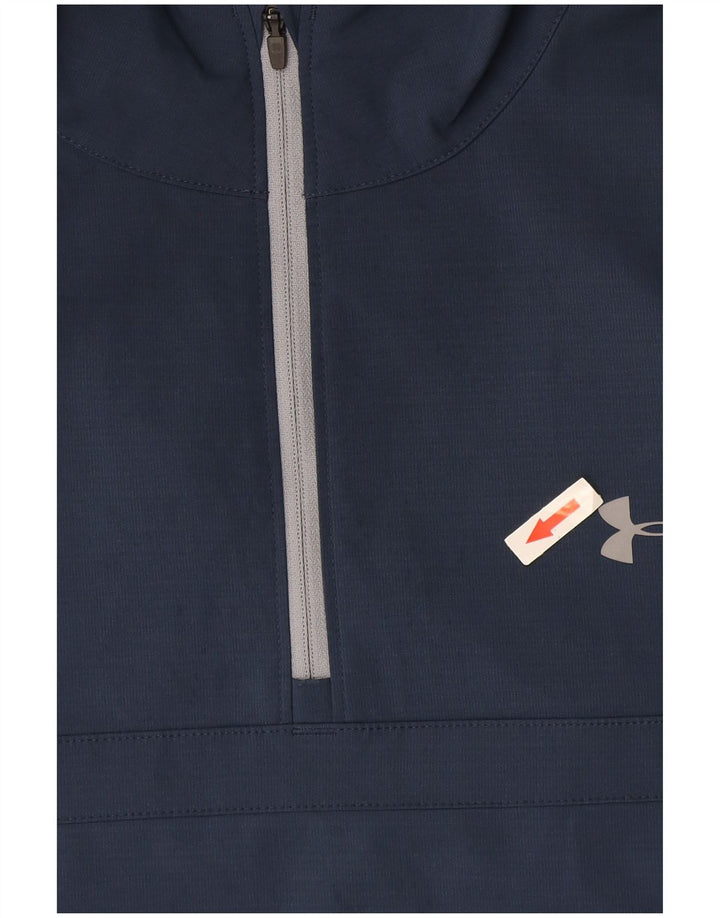 Under Armour Herren-Pullover-Trainingsanzug-Top-Jacke, großes marineblaues Polyester