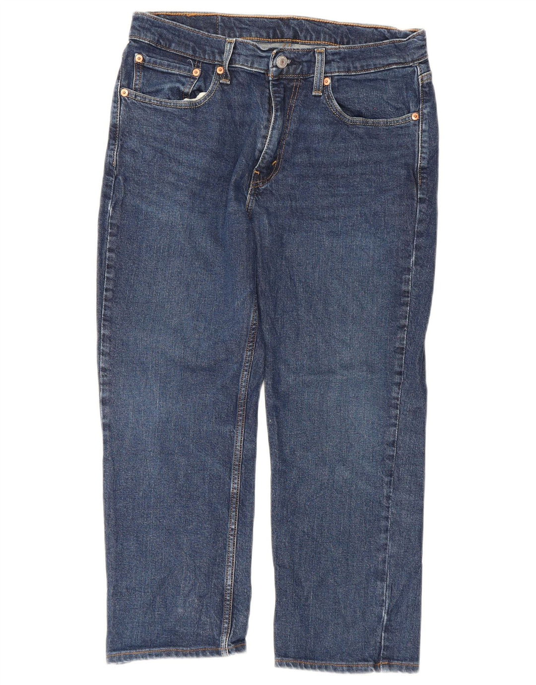 Levi's Herren 514 Straight Jeans W33 L23 Blaue Baumwolle