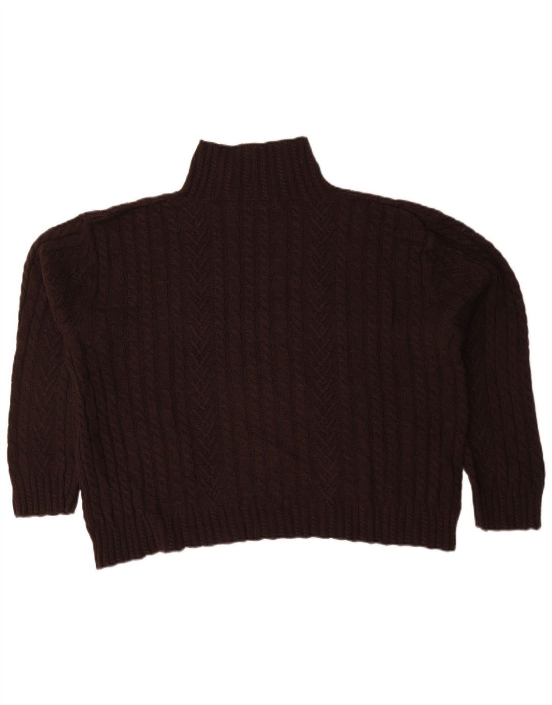 Marks & Spencer Rollkragenpullover für Damen, Gr. 40, Braun