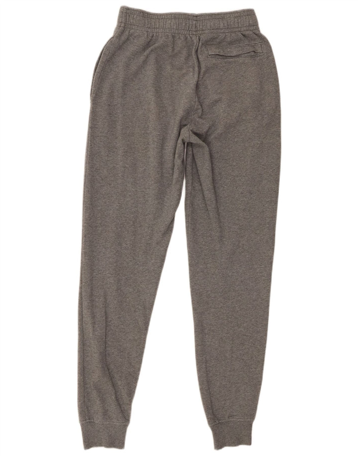 Under Armour Herren-Trainingshose, Jogginghose, Größe S/M, graue Baumwolle