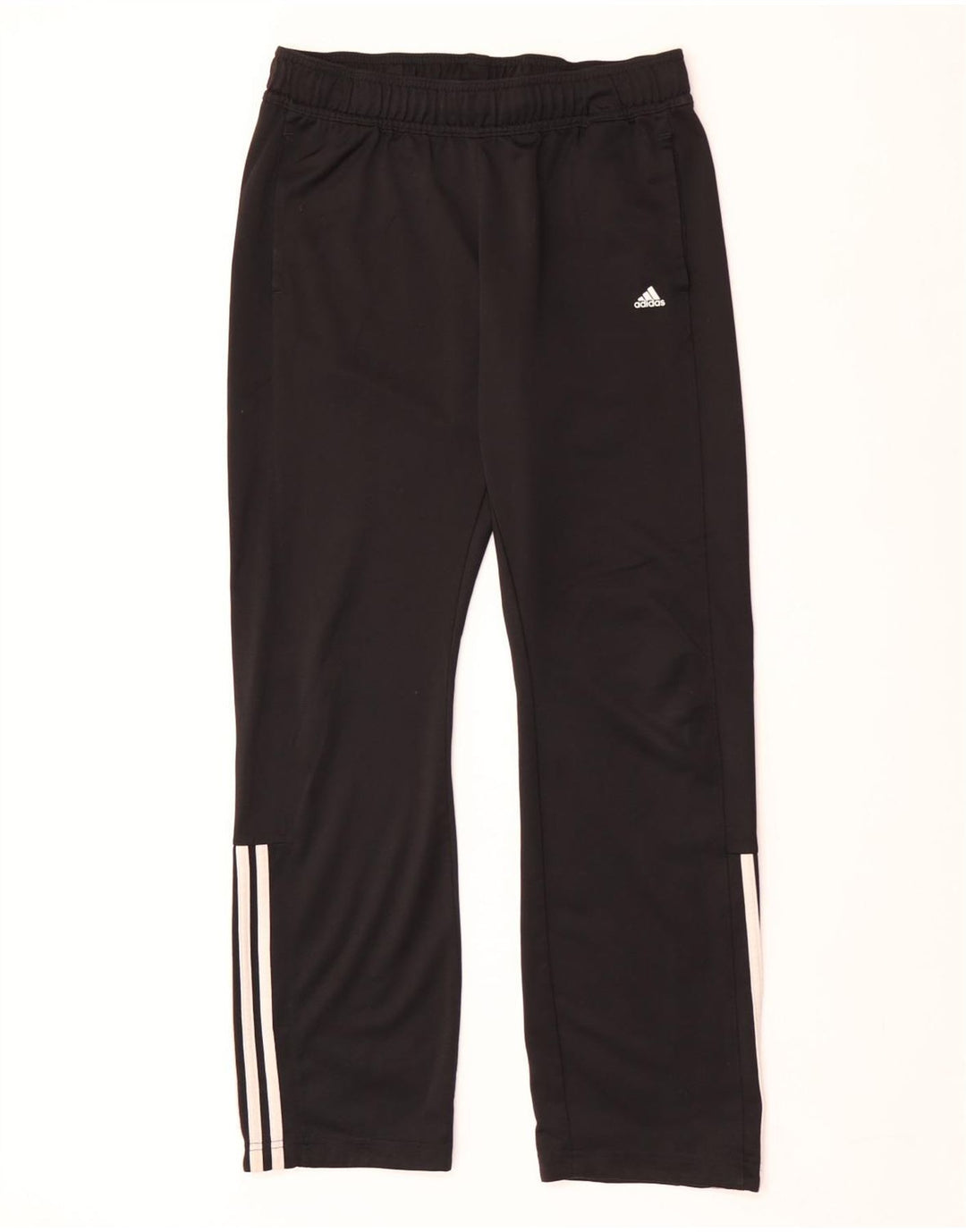 Adidas Damen-Trainingshose UK 12/14 Mittelschwarzes Polyester
