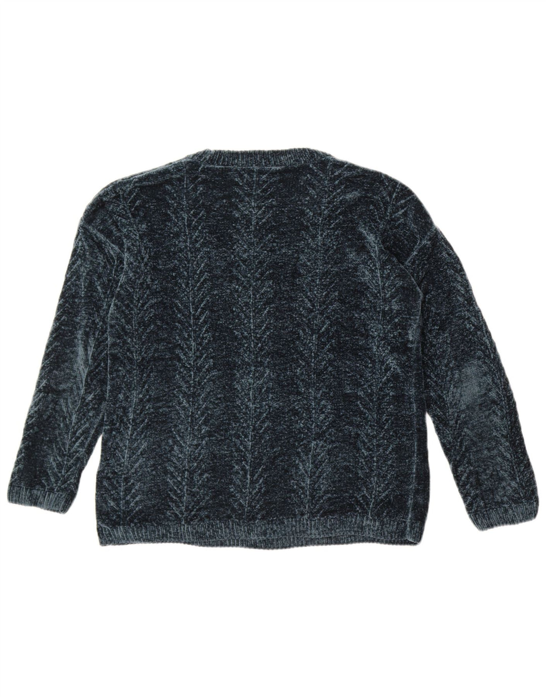 Orvis Damen-Pullover mit Rundhalsausschnitt, UK 14, Mittelgrün, Polyester