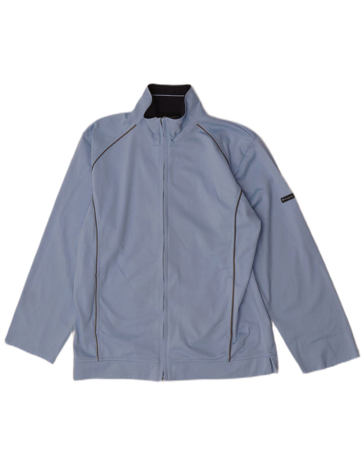 Champion Herren-Trainingsanzug-Oberteil, Jacke, Größe S, Blau, Polyester
