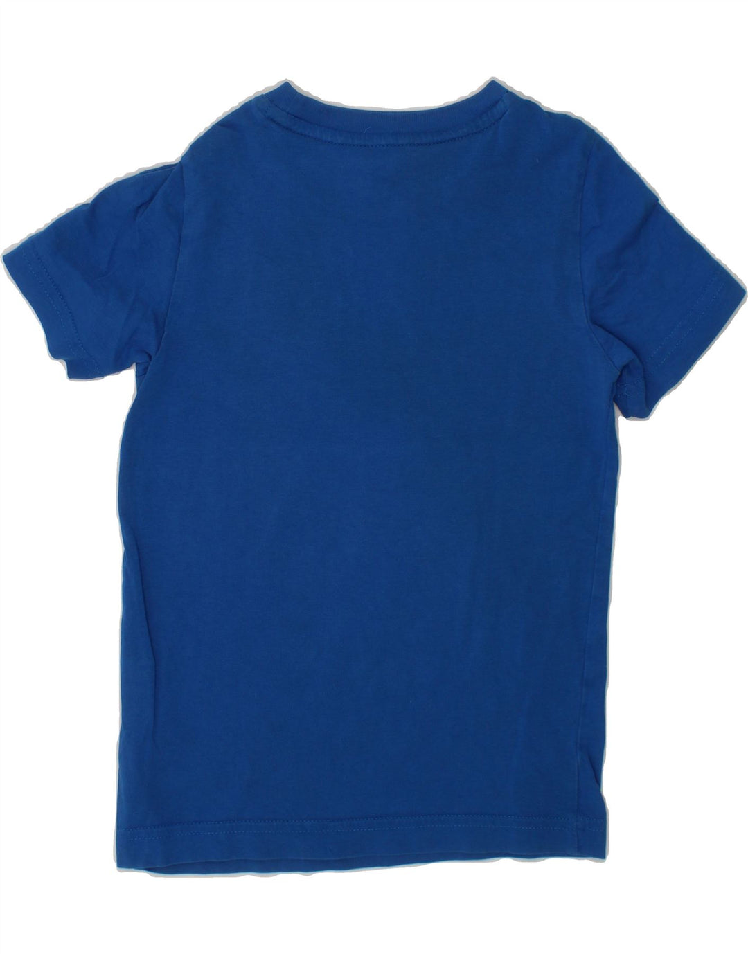 PUMA Boys Graphic T-Shirt Top 5-6 Years Blue Cotton Vintage Puma and Second-Hand Puma from Messina Hembry 