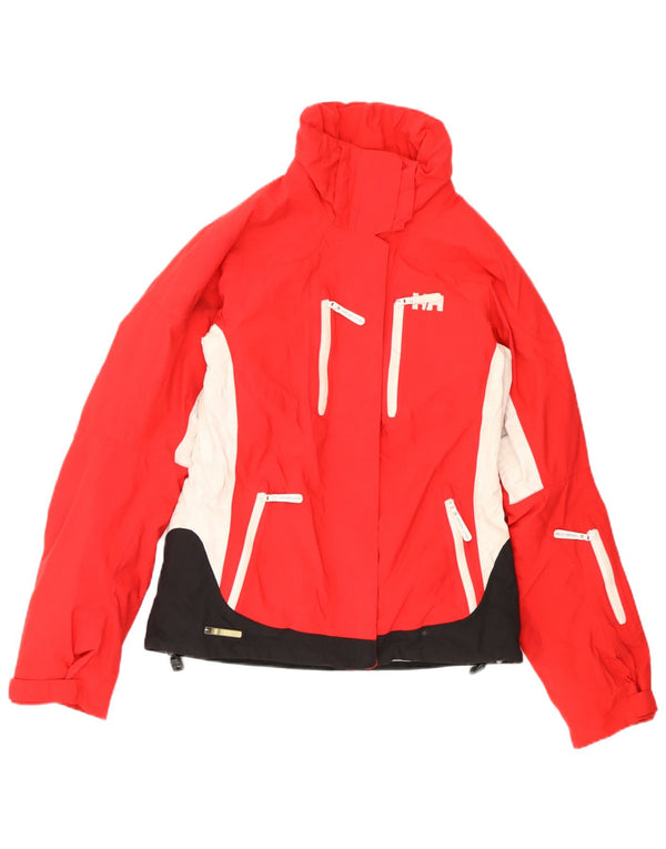 Helly Hansen Damen Skijacke UK 6 XS Rot Colourblock Polyester