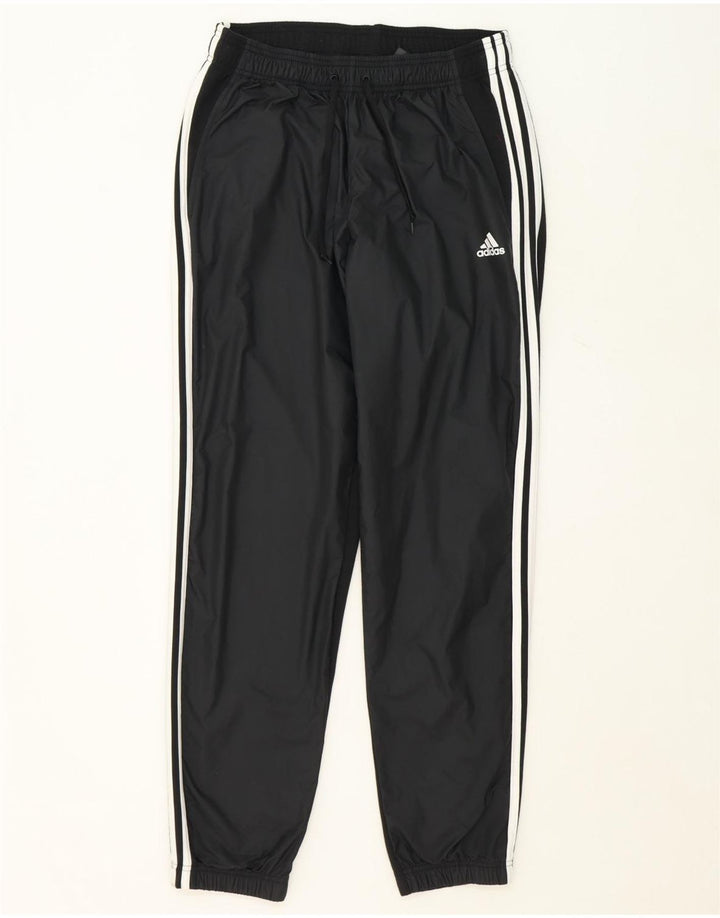 ADIDAS Mens Aeroready Tracksuit Trousers Joggers Medium  Black Polyester Vintage Adidas and Second-Hand Adidas from Messina Hembry 